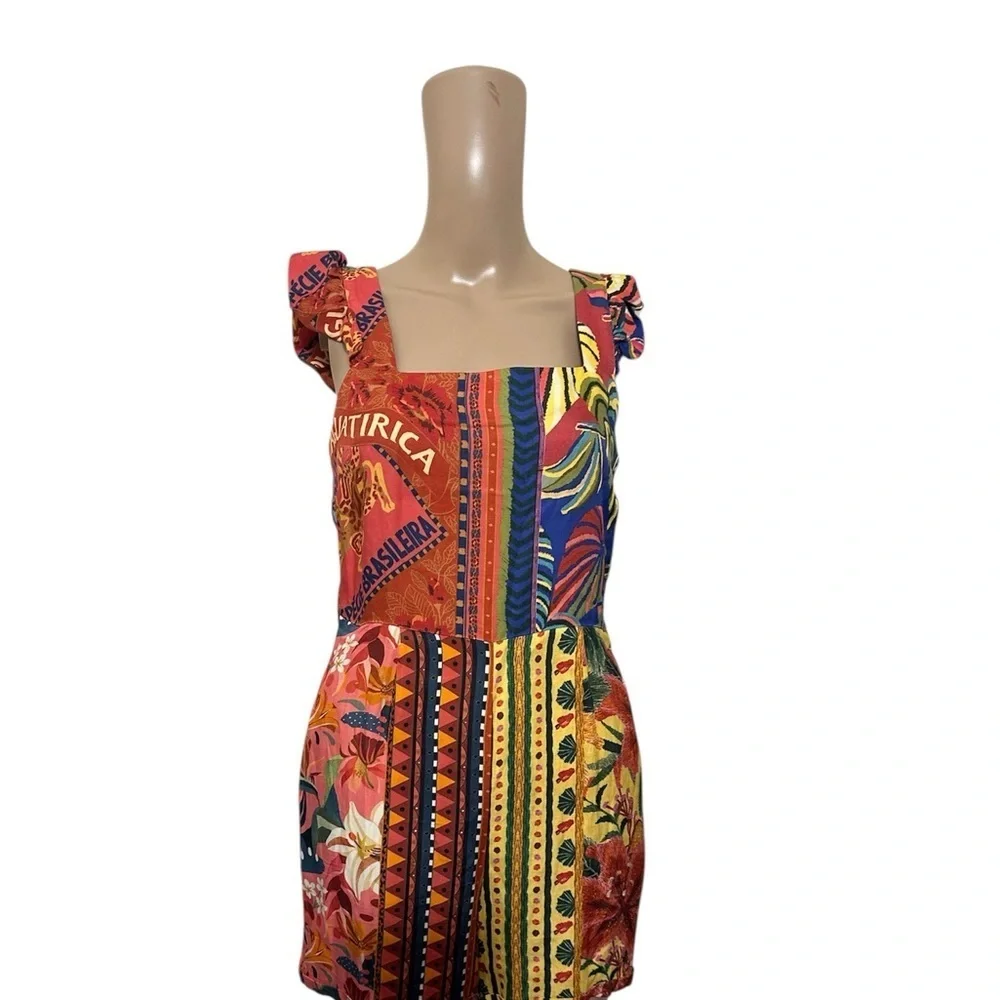 FARM Rio Multicolor Artistic romper - Picture 7 of 8